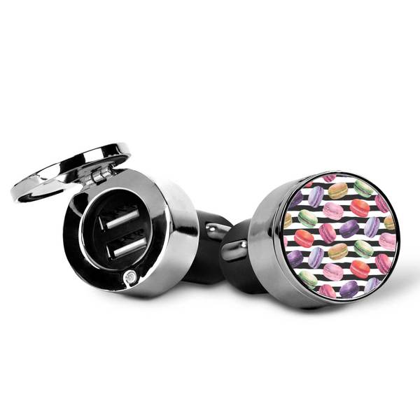 Macarons USB Car Charger - Open & Closed