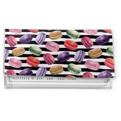 Macarons Vinyl Checkbook Cover (Personalized)