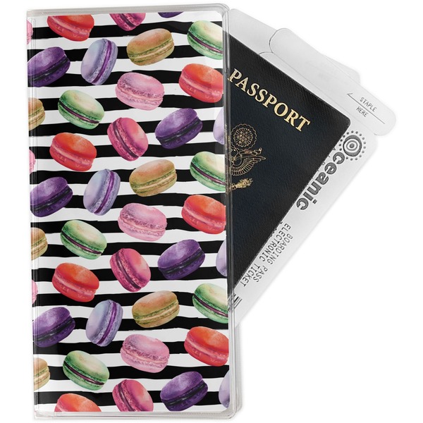 Custom Macarons Travel Document Holder