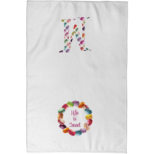 Macarons Waffle Towel - Partial Print - Approval Image