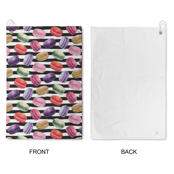 Macarons Waffle Weave Golf Towel - Approval