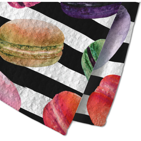 Macarons Waffle Weave Towel - Closeup of Material Image