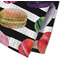 Macarons Waffle Weave Towel - Closeup of Material Image