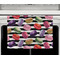 Macarons Waffle Weave Towel - Full Color Print - Lifestyle2 Image