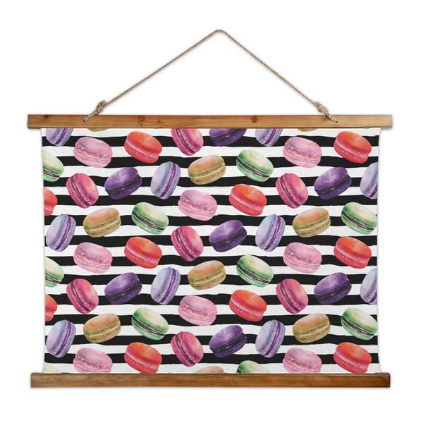 Custom Macarons Wall Hanging Tapestry - Wide