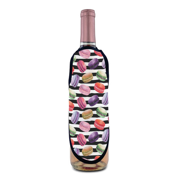 Macarons Wine Bottle Apron - IN CONTEXT