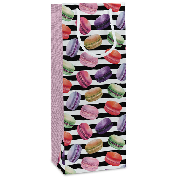 Custom Macarons Wine Gift Bags