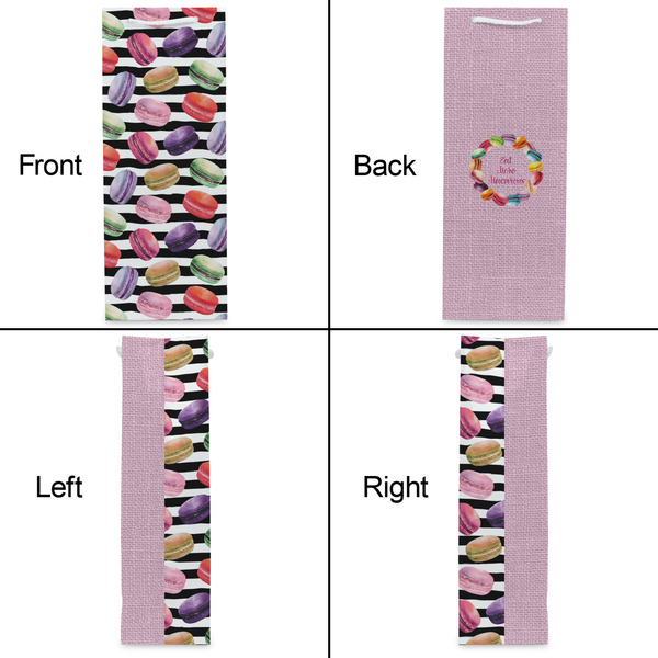 Macarons Wine Gift Bag - Matte - Approval