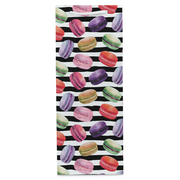 Macarons Wine Gift Bag - Matte - Front