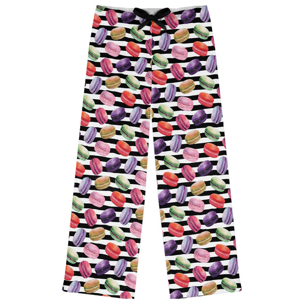Custom Macarons Womens Pajama Pants - 2XL