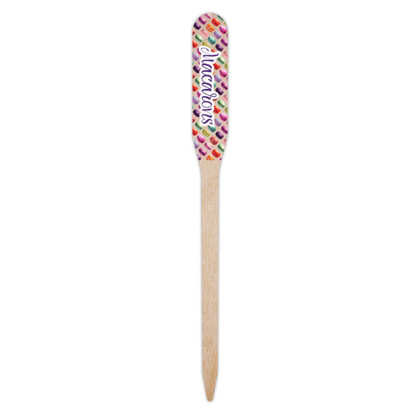 Macarons Wooden Food Pick - Paddle - Single Pick