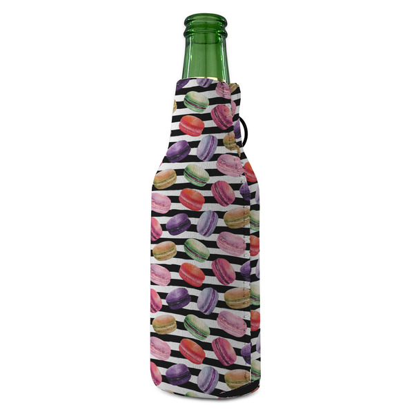 Macarons Zipper Bottle Cooler - ANGLE (bottle)
