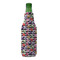 Macarons Zipper Bottle Cooler - FRONT (bottle)
