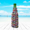 Macarons Zipper Bottle Cooler - LIFESTYLE