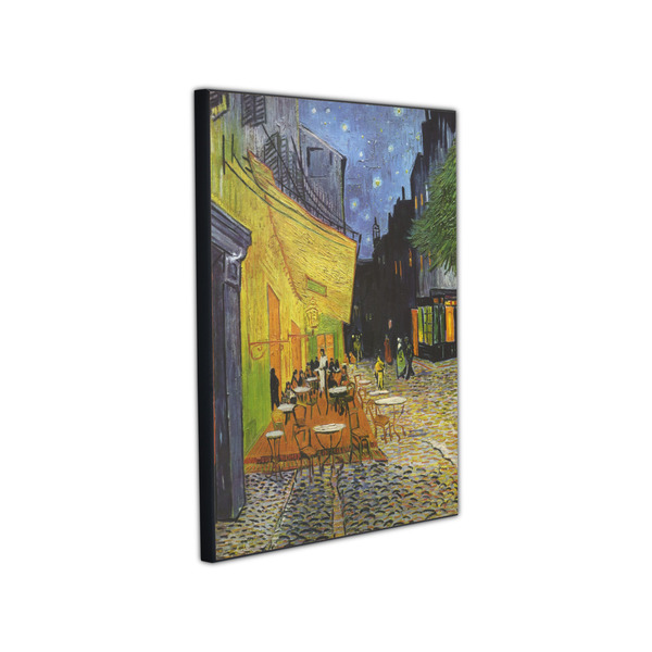 Cafe Terrace at Night (Van Gogh 1888) 11x14 Wood Print - Angle View