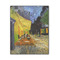 Cafe Terrace at Night (Van Gogh 1888) 11x14 Wood Print - Front View
