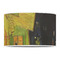 Cafe Terrace at Night (Van Gogh 1888) 12" Drum Lampshade - FRONT (Poly Film)