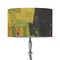Cafe Terrace at Night (Van Gogh 1888) 12" Drum Lampshade - ON STAND (Fabric)