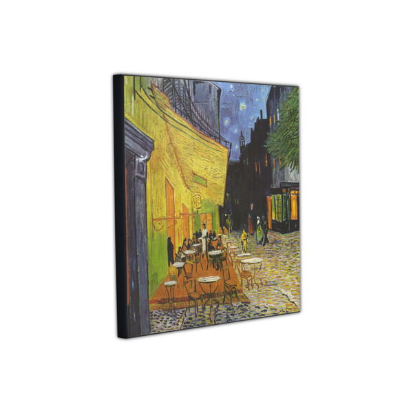Cafe Terrace at Night (Van Gogh 1888) 12x12 Wood Print - Angle View