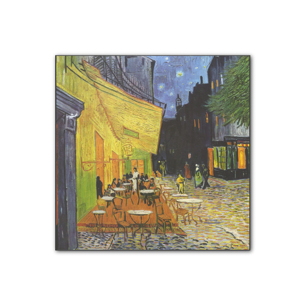 Custom Cafe Terrace at Night (Van Gogh 1888) Wood Print - 12x12