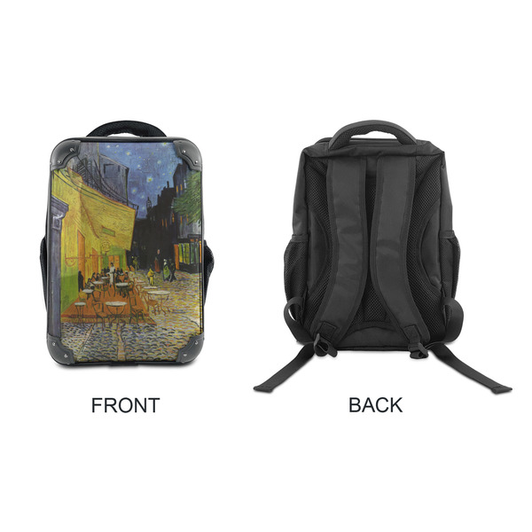 Cafe Terrace at Night (Van Gogh 1888) 15" Backpack - APPROVAL