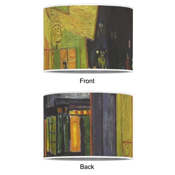 Cafe Terrace at Night (Van Gogh 1888) 16" Drum Lampshade - Approval (Poly Film)