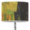 Cafe Terrace at Night (Van Gogh 1888) 16" Drum Lampshade - ON STAND (Poly Film)