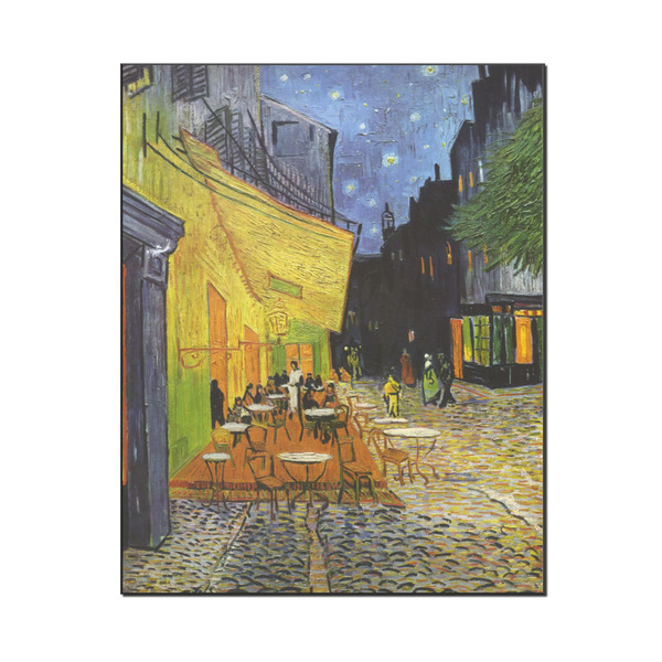 Custom Cafe Terrace at Night (Van Gogh 1888) Wood Print - 16x20