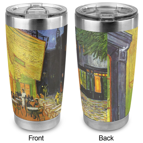 Cafe Terrace at Night (Van Gogh 1888) 20oz SS Tumbler - Full Print - Approval