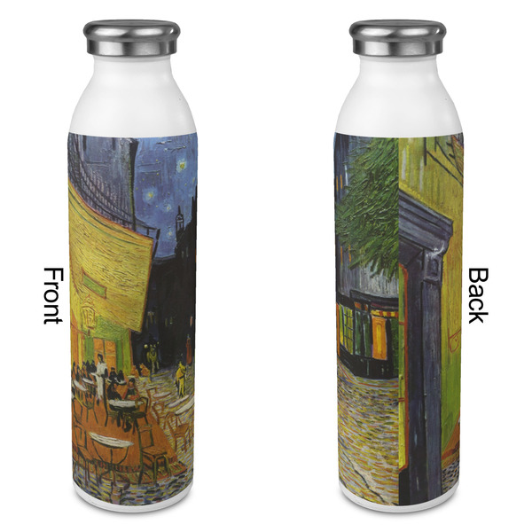 Cafe Terrace at Night (Van Gogh 1888) 20oz Water Bottles - Full Print - Approval
