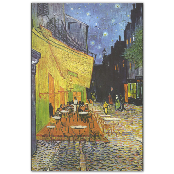 Custom Cafe Terrace at Night (Van Gogh 1888) Wood Print - 20x30