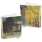 Cafe Terrace at Night (Van Gogh 1888) 3-Ring Binder - 1" - Front and Back