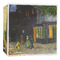 Cafe Terrace at Night (Van Gogh 1888) 3-Ring Binder - 2" - Main