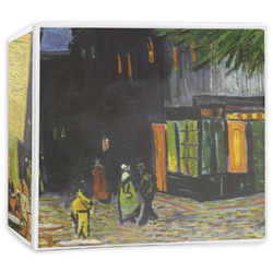 Cafe Terrace at Night (Van Gogh 1888) 3-Ring Binder - 3 inch