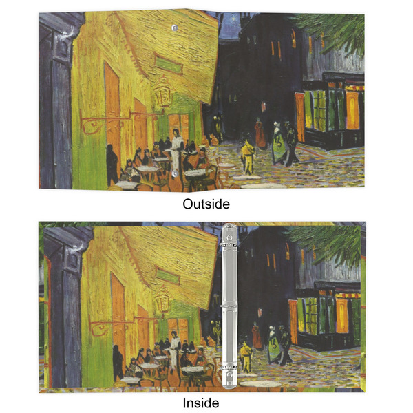 Cafe Terrace at Night (Van Gogh 1888) 3 Ring Binders - Full Wrap - 1" - Approval