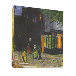 Cafe Terrace at Night (Van Gogh 1888) 3 Ring Binder - Full Wrap - 1"