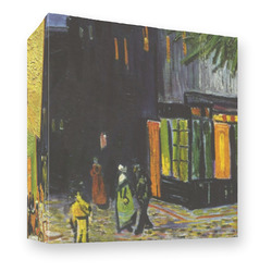 Cafe Terrace at Night (Van Gogh 1888) 3 Ring Binder - Full Wrap - 3"