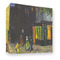 Cafe Terrace at Night (Van Gogh 1888) 3 Ring Binders - Full Wrap - 3" - Front