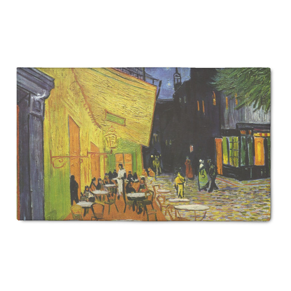 Custom Cafe Terrace at Night (Van Gogh 1888) 3' x 5' Patio Rug