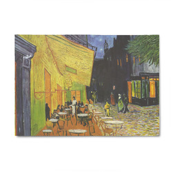 Cafe Terrace at Night (Van Gogh 1888) 4' x 6' Indoor Area Rug