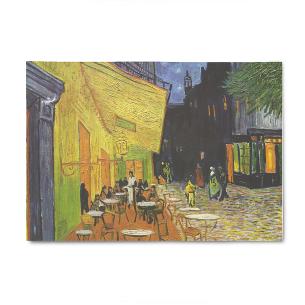 Custom Cafe Terrace at Night (Van Gogh 1888) 4' x 6' Patio Rug