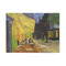 Cafe Terrace at Night (Van Gogh 1888) 5'x7' Patio Rug - Front/Main