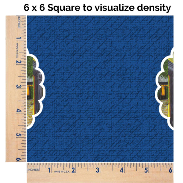 Cafe Terrace at Night (Van Gogh 1888) 6x6 Swatch of Fabric