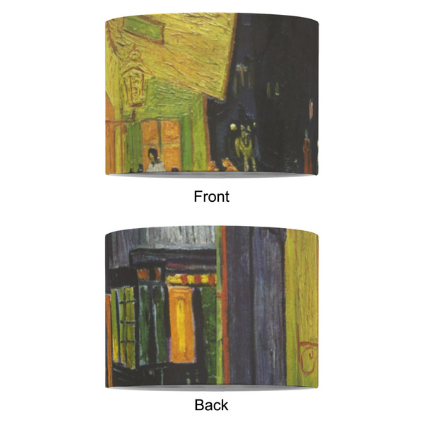 Cafe Terrace at Night (Van Gogh 1888) 8" Drum Lampshade - APPROVAL (Fabric)