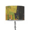 Cafe Terrace at Night (Van Gogh 1888) 8" Drum Lampshade - ON STAND (Poly Film)