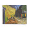 Cafe Terrace at Night (Van Gogh 1888) 8'x10' Patio Rug - Front/Main