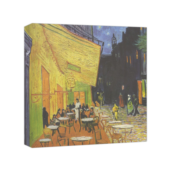 Custom Cafe Terrace at Night (Van Gogh 1888) Canvas Print - 8x8
