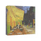 Cafe Terrace at Night (Van Gogh 1888) Canvas Print - 8x8