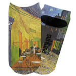 Cafe Terrace at Night (Van Gogh 1888) Adult Ankle Socks