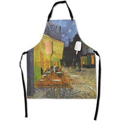 Cafe Terrace at Night (Van Gogh 1888) Apron With Pockets